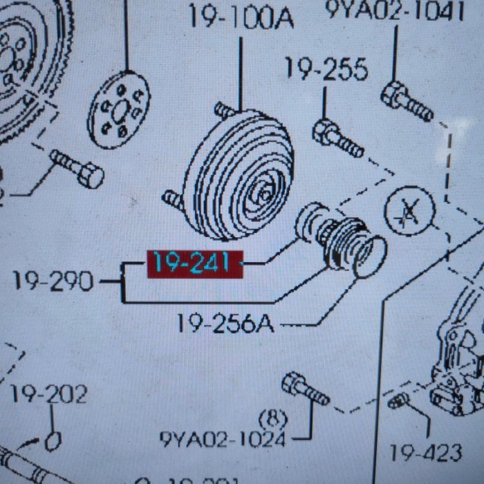 Seal Converter Matic Ford Escape 2.300cc / Tribute 2.300cc FU0119241