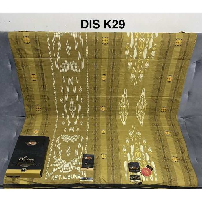 Sarung Ketjubung Platinum Gold DIS TIS