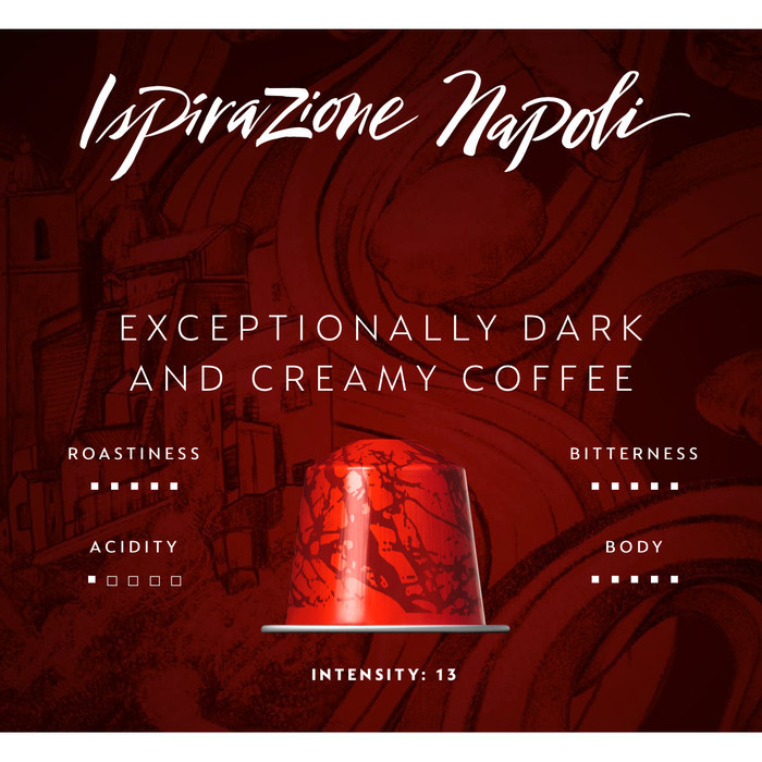 

Nespresso Ispirazione Napoli Coffee Capsule / Kapsul Kopi - 10 Caps