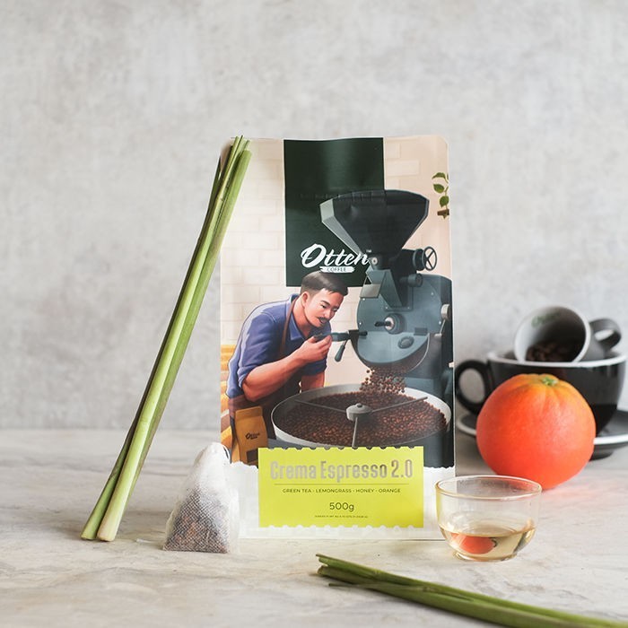 

Kopi Otten Coffee Crema Espresso 2.0 - Kopi House Blend 500 Gram