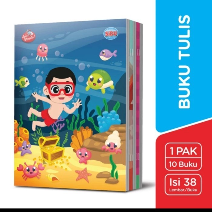 

SPECIAL BUKU TULIS 38 LEMBAR SIDU MURAH PERPACK (10PCS) KODE 792