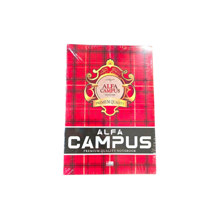 

HEMAT BUKU TULIS BOXY CAMPUS 50 LEMBAR ALFA PREMIUM 1 PACK ( 10 BUKU) ATK KODE 610