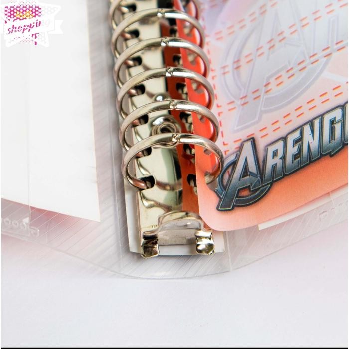 

SPECIAL BINDER NOTEBOOK BUKU TULIS PERLENGKAPAN SEKOLAH UKURAN A5 KARAKTER SPIDERMAN PRINCESS KODE