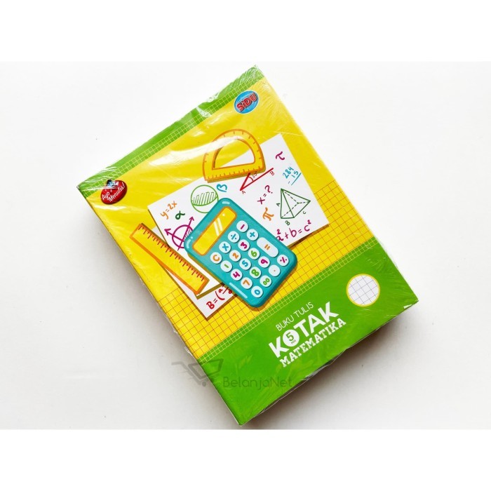 

TERPERCAYA BUKU TULIS KOTAK KECIL MATEMATIKA SINAR DUNIA (SIDU) 38 LEMBAR KODE 717