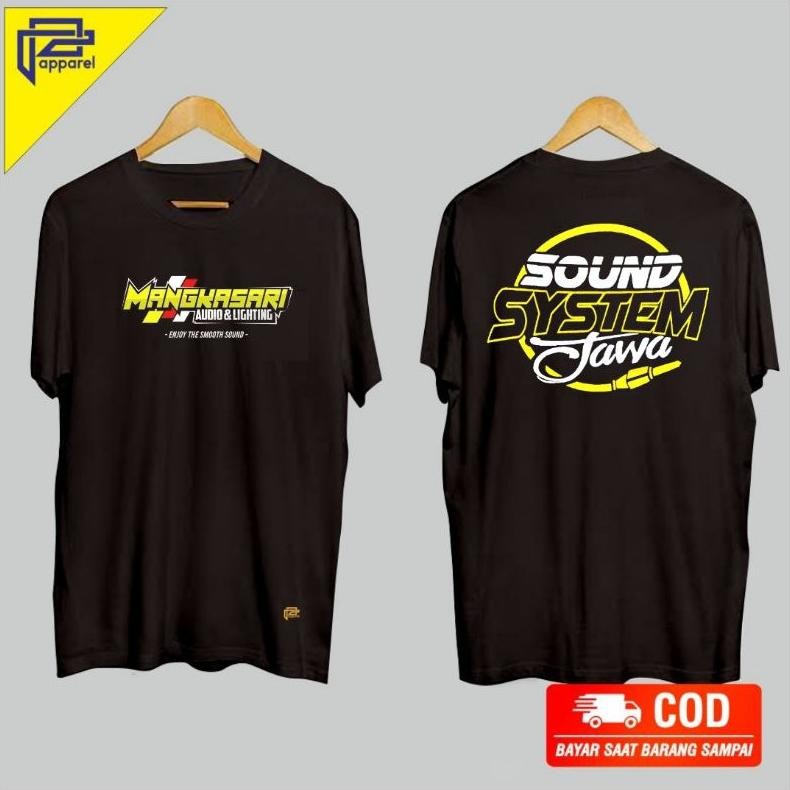 Promo Kaos Pria Mangkasari Sound System Audio Atasan Big Size Jumbo Pria Terbaru
