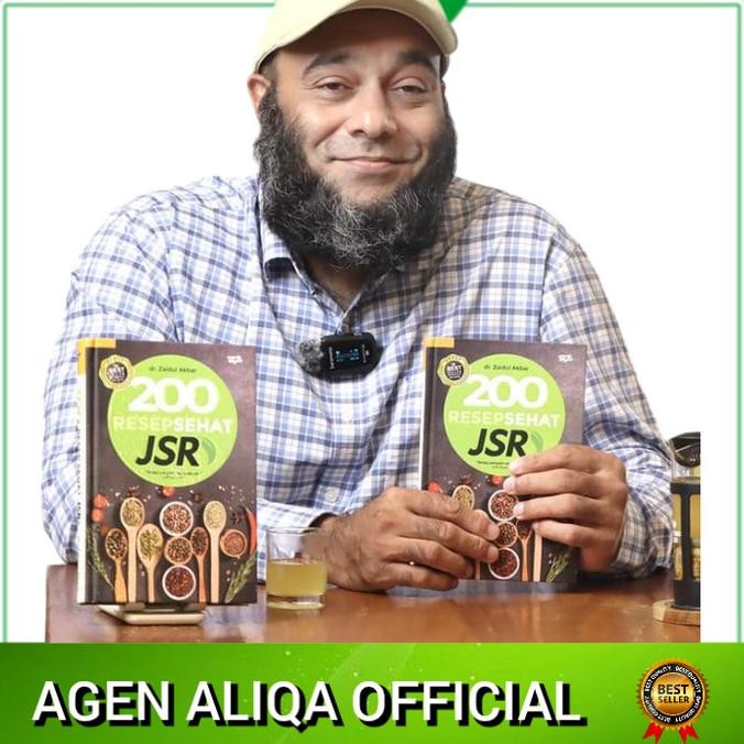 

Terlaris Buku 200 Resep Jsr Zaidul Akbar Original/ Buku 200 Resep Sehat Jsr Ready Stok