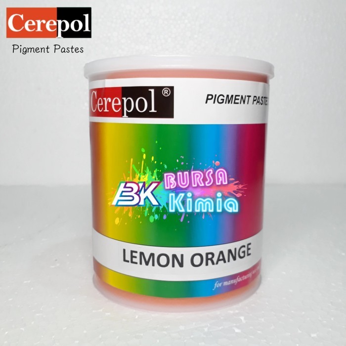 

Cerepol Lemon Orange Pigment Pasta Cair/Pewarna Resin/Fiberglass Harga Promo