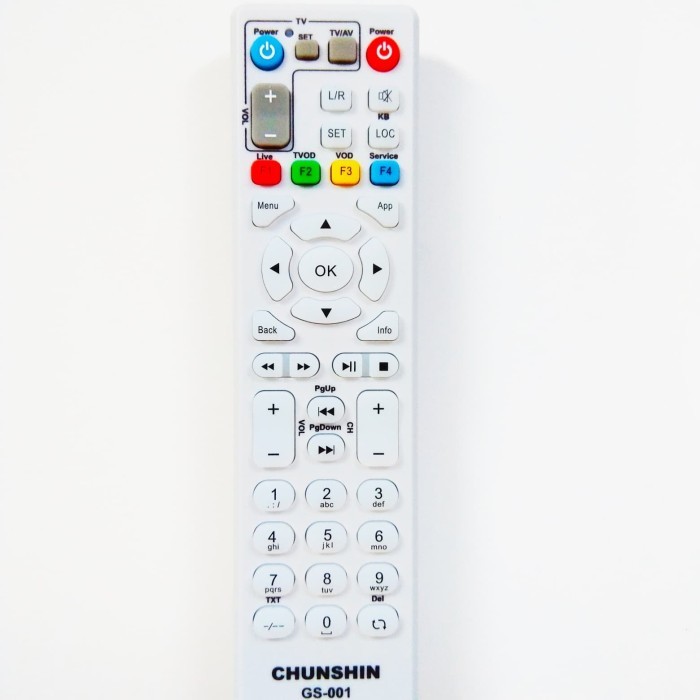 TERBAIK REMOT REMOTE RECEIVER STB USEE TV INDIHOME SPEEDY TV ZTE ZXV10 B860H KODE 726