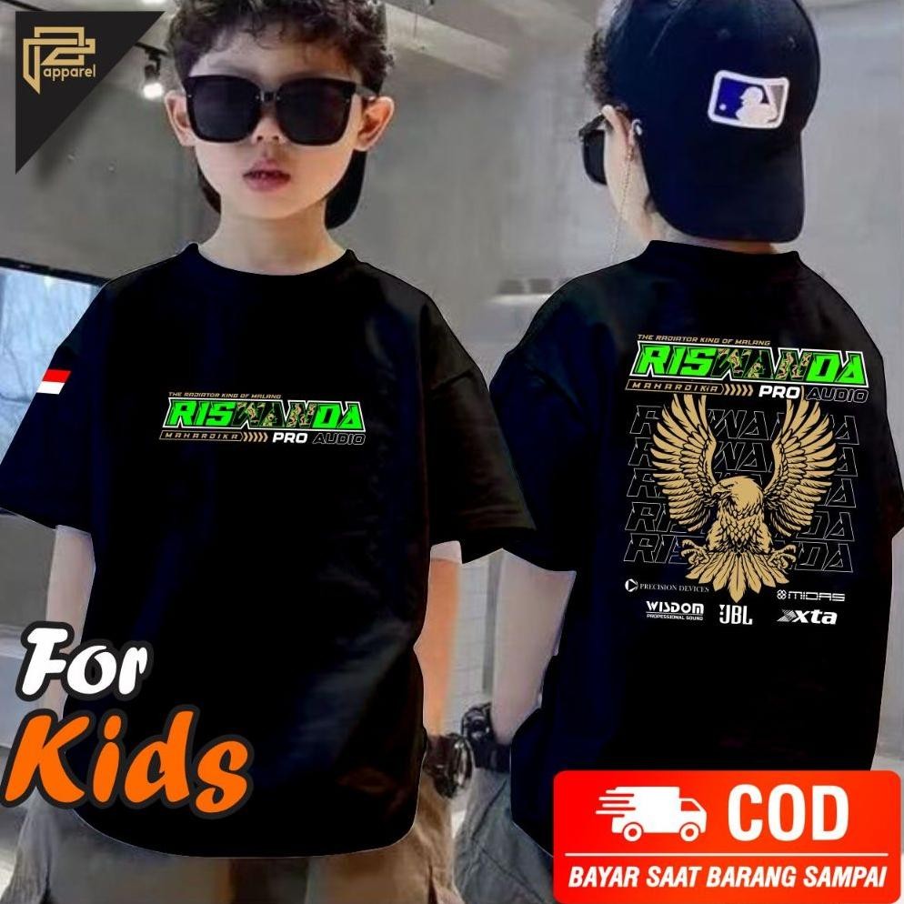 Promo Baju Anak Riswanda Audio Sound System Bahan Adem