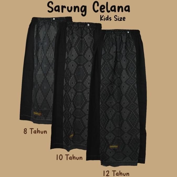 Sale Sarung Celana Anak Ukhuwah By Shappire Dutatex Sarung Hitam Tumpal
