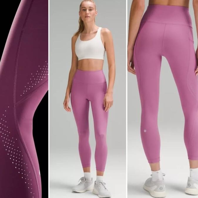 Sale Lululemon Leggings Tightest Stuff Reflective High-Rise Tight 25"