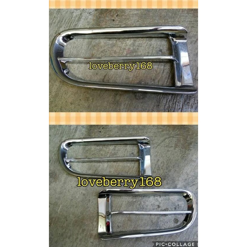 Promo cover fog lamp atau garnish fog lamp chrome kijang kapsul th 2000-2002 COD