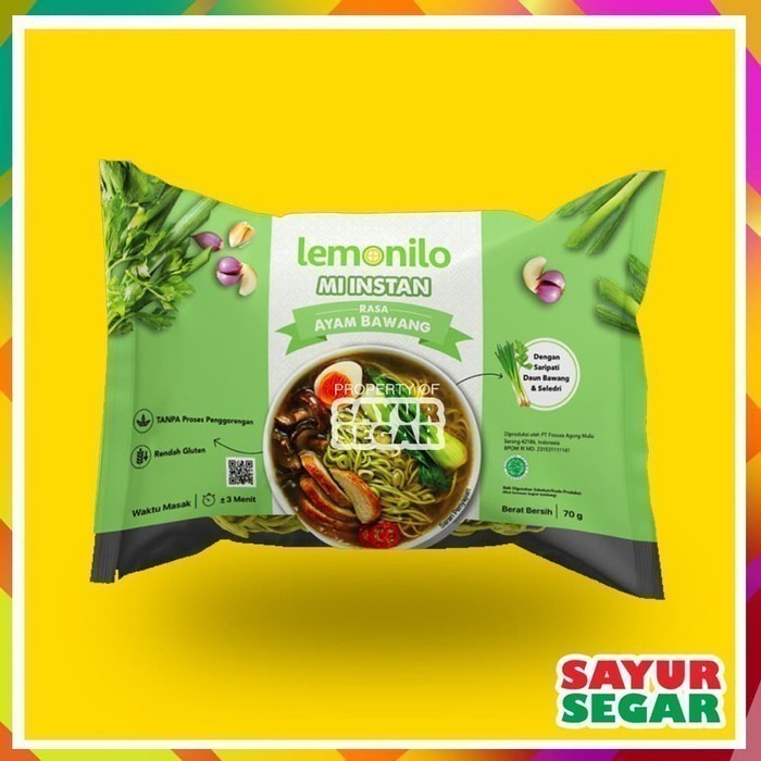

Lemonilo "Ayam Bawang" Mie Instant Sehat [73G]