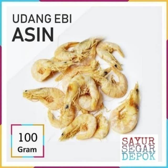 

Udang ebi 100 gram / sayur segar depok