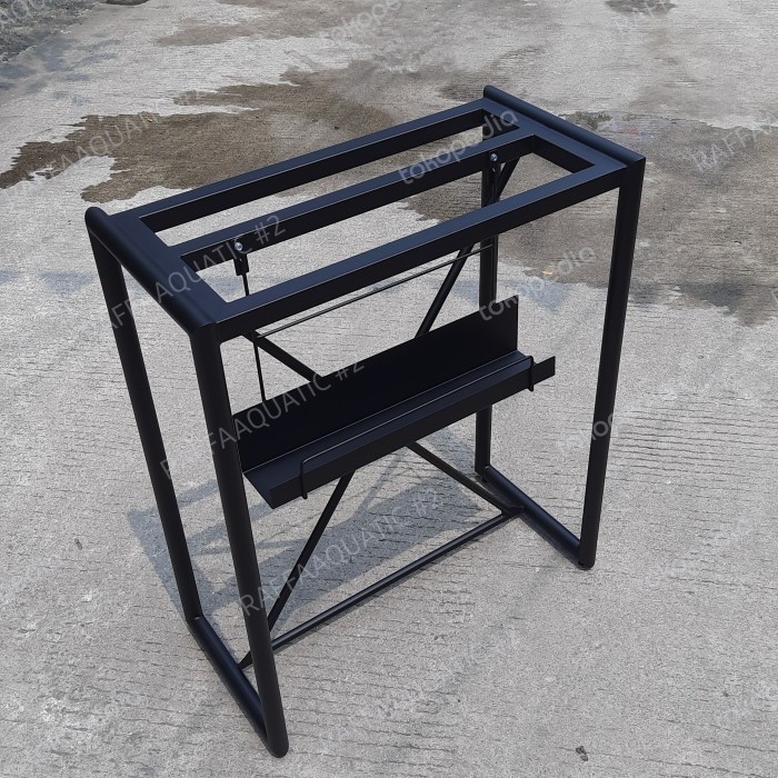 cabinet aquarium / meja besi / meja minimalis