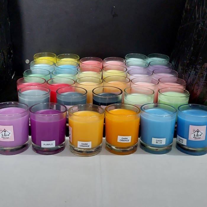 

TERBATAS Pewarna Lilin Natural/Pigmen Dye Chips DIY,Lilin Aromaterapi,Soap