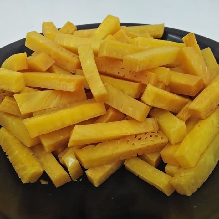

BERGARANSI camilan kripik sukun Stik sukun mentega renyah dan empuk keripik sukun
