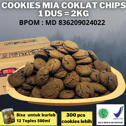 

KOMPLIT Promo choco coklat chips kue/cookies kiloan /lebaran /murah di jakarta