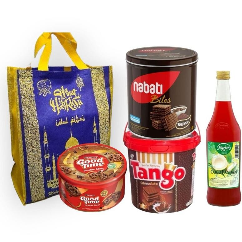 

TERMURAH HAMPERS SNACK/ HAMPERS COOKIES/ PARCEL LEBARAN/ HAMPERS LEBARAN/ PARCEL FREE BOX gj-46