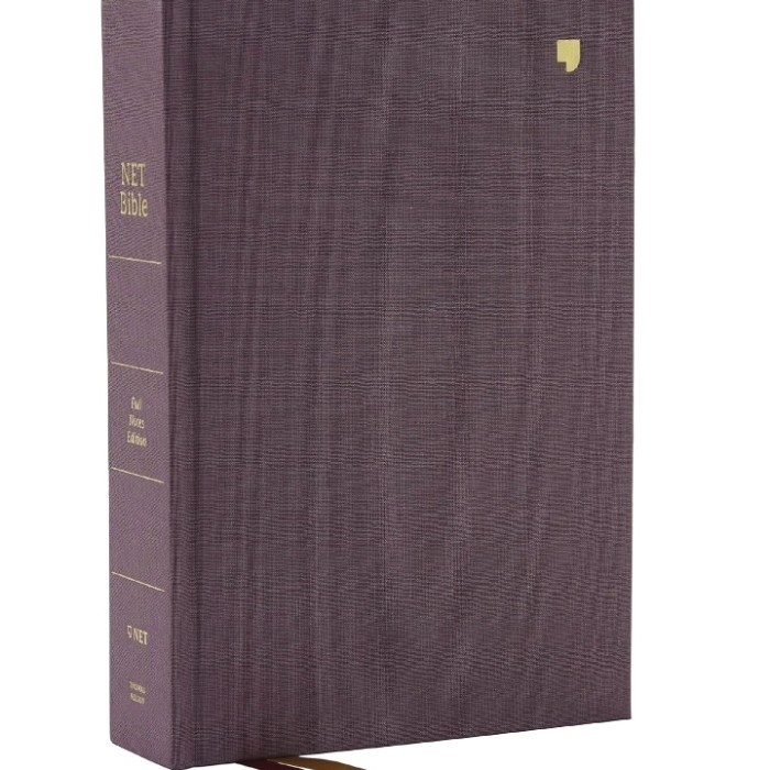 

NET Bible Full Notes Edition New English Translation Hardcover