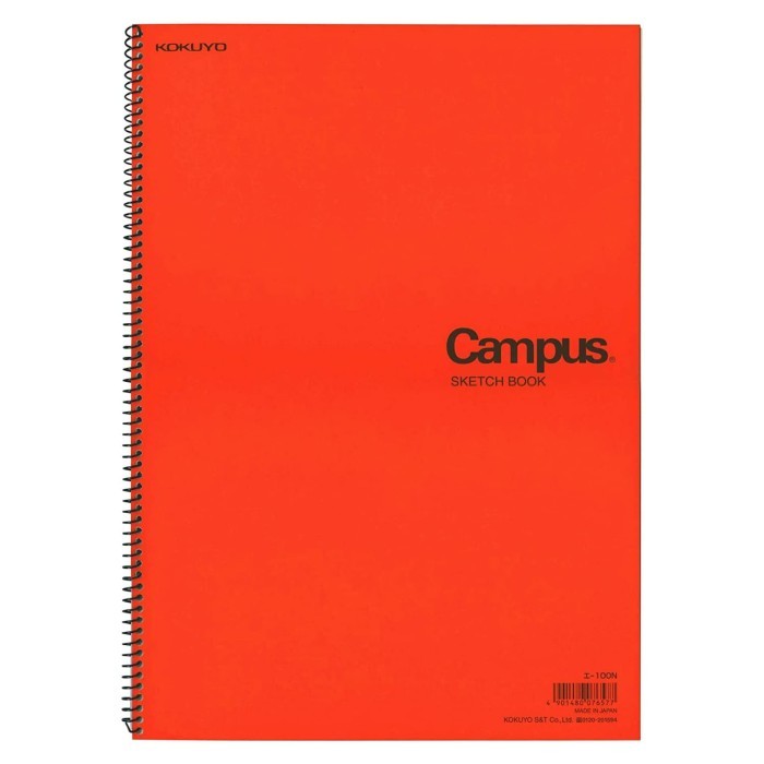 

Sketchbook (umum / untuk penggunaan akademis) / Orange cover B4 vertik