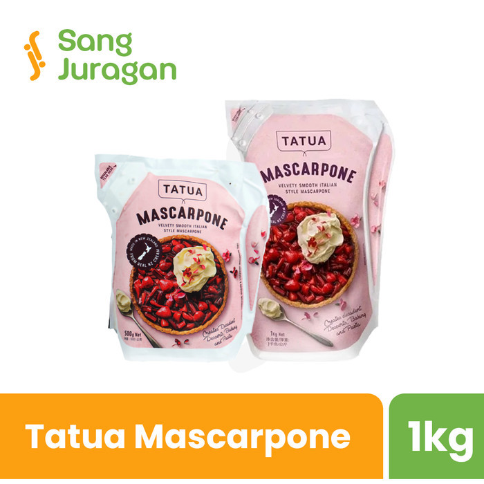 

Tatua Mascarpone / Mascarpone Cheese Tiramisu / Keju Maskarpon / Mascarpon Tatua 1Kg 500 Gr Harga