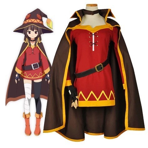 Costume Seresdina Anime Megumin KonoSuba Megumin Cosplay