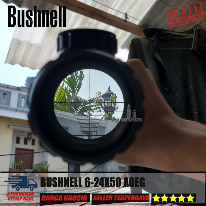 Teleskop Telescope Bushnell 6-24X50 Aoeg / Teleskop Bushnell 6-24X50 Long Range