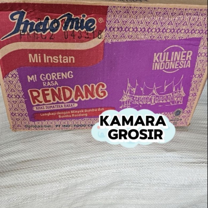 

PROMO / BEST SELLER / Indomie Goreng Rendang 1 Dus (40 pcs) NON COD