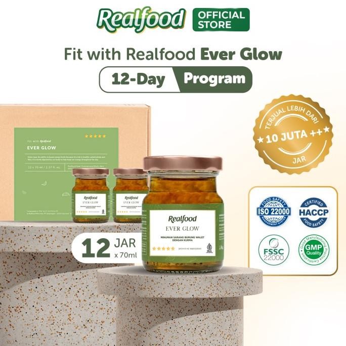 

Realfood Ever Glow Program 12 Hari Sarang Burung Walet + Kurma Original Dan Terpercaya