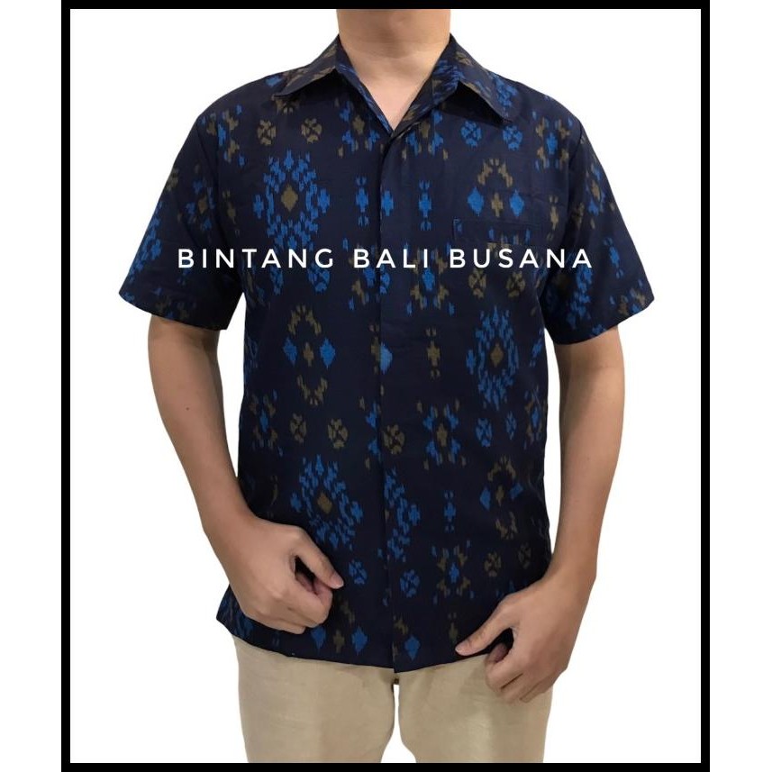 Terlaris Kemeja Endek Bali | Bintang Bali Busana Official | Kemeja Bali | Endek Good Quality