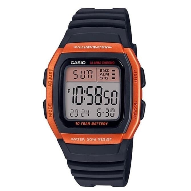 Jam Tangan Casio W-96H-3A W 96H W96H W-96H-1B W-96H-1A Original Resmi Terlaris