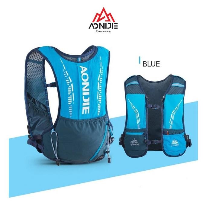 Aonijie C9102S Hydration Backpack Vest 5L Marathon Running - BLUE