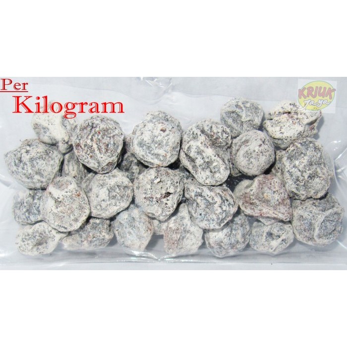 

Manisan Plum Kiamboy / Kiamboi Putih Asam Manis ( Kiloan / Curah )