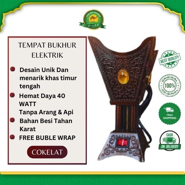 Tempat Bukhur Elektrik Mabkhara Tempat Dupa Tempat bukhur Elektrik Bukhur Gaharu Pengharum Ruangan