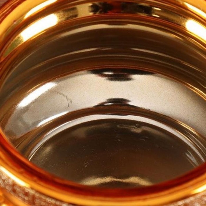 5inch Tempat Bakar Dupa Keramik Hiolo Tempat Hio Emas Tempat Dupa Hio Cina Hiolo Keramik Incense