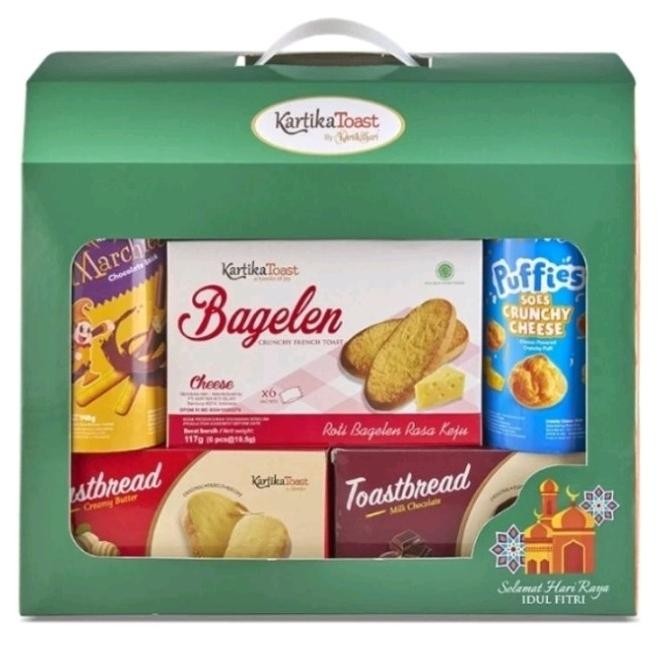 

Promo!, Kartika Sari Hampers/Parcel Lebaran Premium Paket Kue Kering