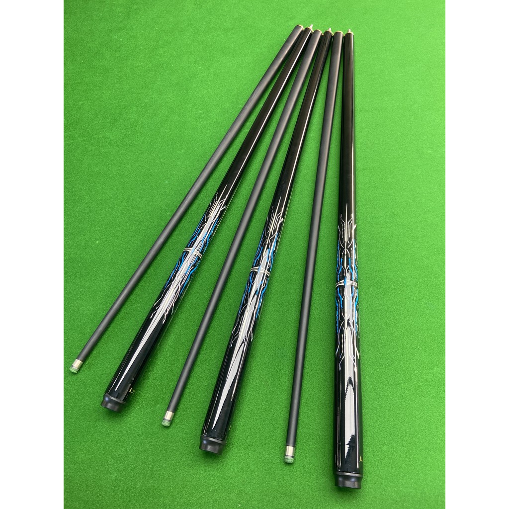 ZOKUES Professional Carbon Fiber Pool Cue with 10mm Tip and Bamboo Floral Elements Ideal for Chinese