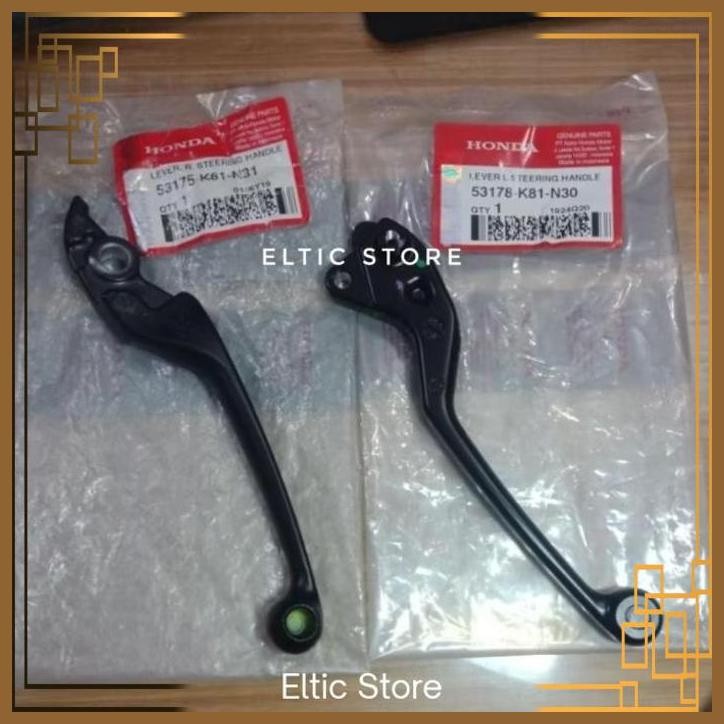 [ECS] HANDLE REM KANAN KIRI K81 HONDA SCOOPY ESP LED ORIGINAL AHM