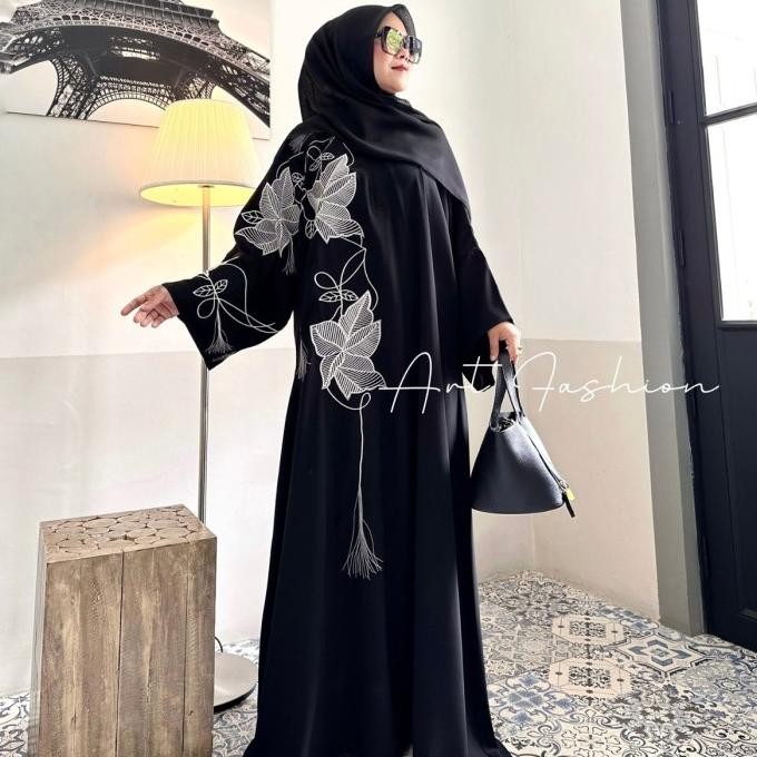 Abaya Hitam Turkey Gamis Muslimah Jubah Umroh Best Seller