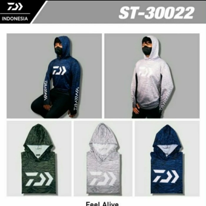 TERBARU - BAJU/ JERSEY PANCING DAIWA ST-30022 ORIGINAL