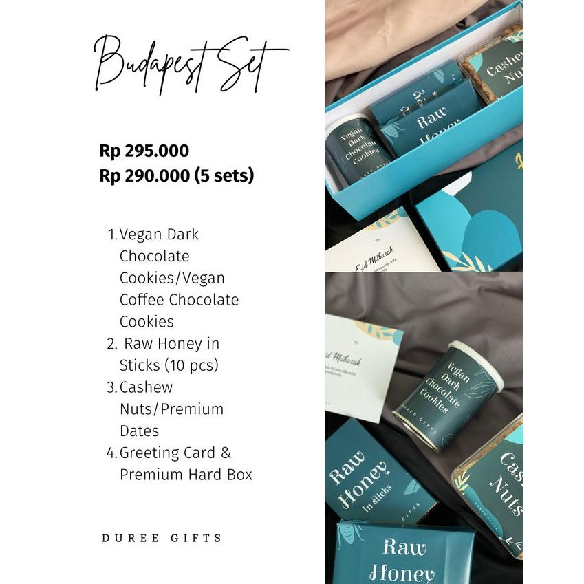 

Terlaris, Hampers Bingkisan Lebaran Duree Gifts 2022 - Budapest Set