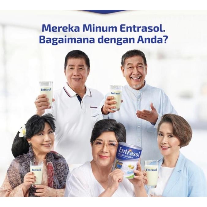 

ENTRASOL PLATINUM - Susu Lansia - Vanilla - Kaleng 400 g & 800 g FS