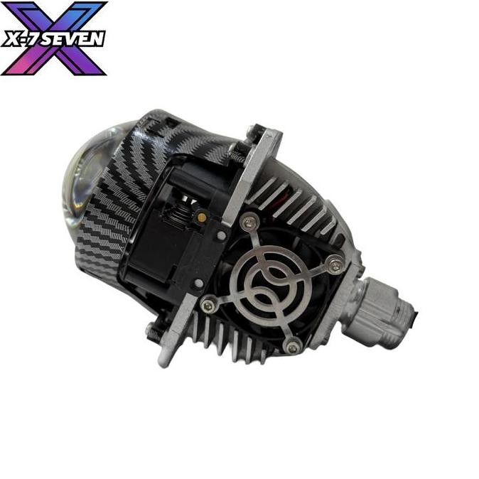 Ready  X-7Seven - Original Biled Projetor X7 2,5 Inch High Power 100 Watt 10-24V Biled Mobil Harga S