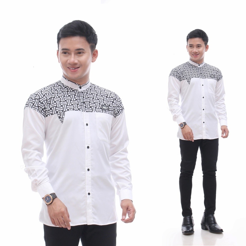 Koko Pria Lebaran 2025 Outfit Kemeja Pria Lebaran 2025 Bsju Kko Pria Baju Pria Lebaran Idul Fitri 20