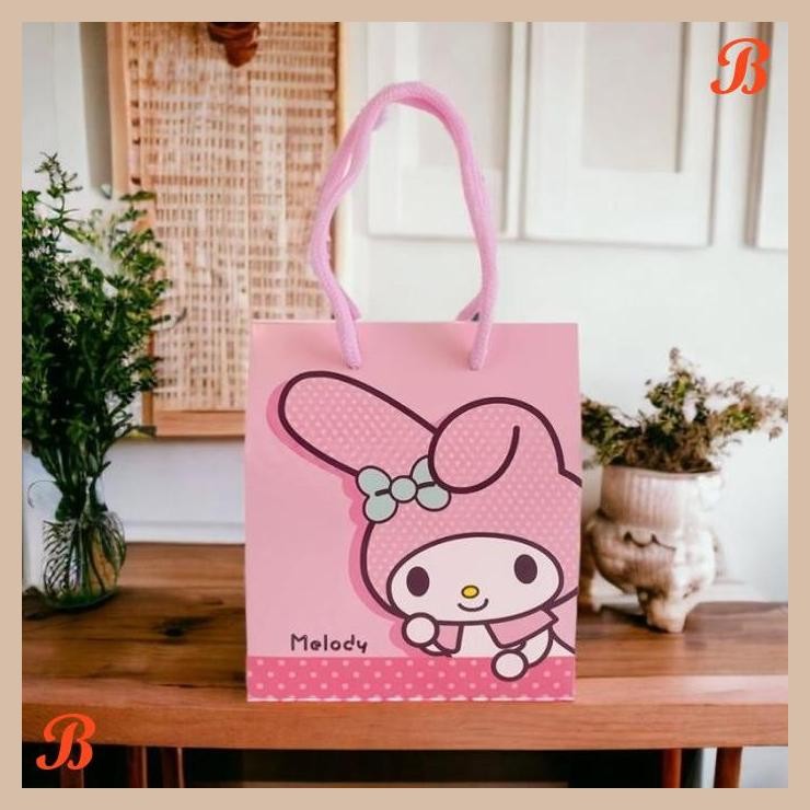 

| KK | GOODIE BAG KOTAK SOUVENIR SNACK KADO SANRIO KUROMI CINNAMOROL MELODI
