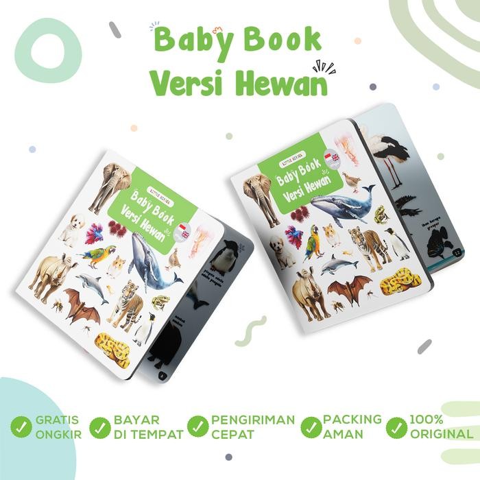 

Buku Bayi Interaktif My First Book Versi Hewan - Lebih Dari 100 Hewan Pertamaku Anak, Full Color,