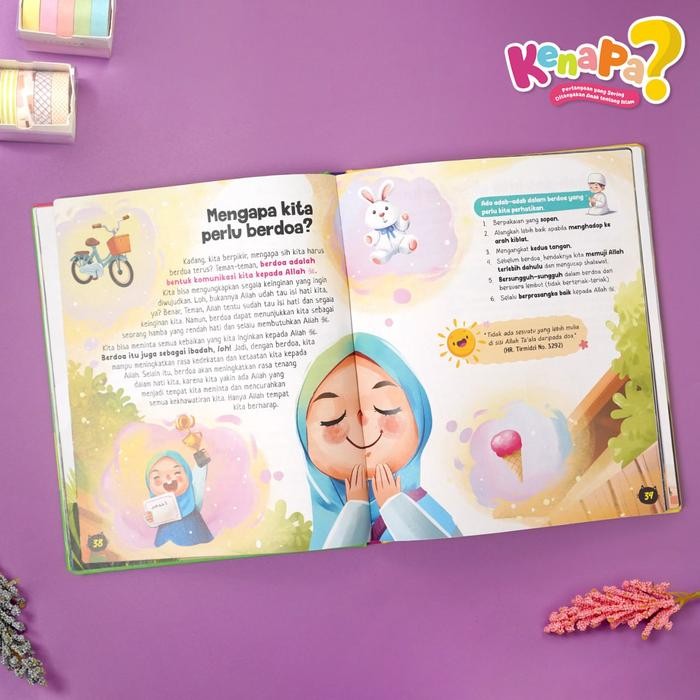 

Buku Anak - Kids Book - Kenapa, Pertanyaan Anak Tentang Islam - Ziyad Hardcover