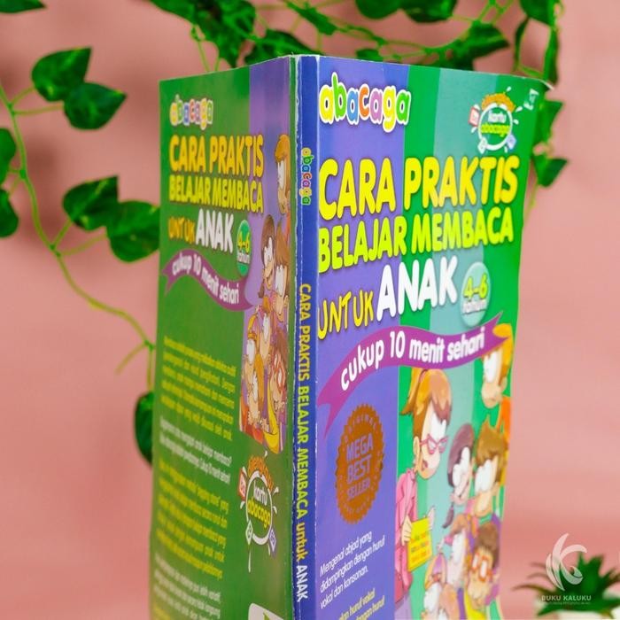 

Buku Anak - "Abacaga" Cara Praktis Belajar Membaca Untuk Anak (4-6 Tahun) - Kawan Pustaka - Jazuli,