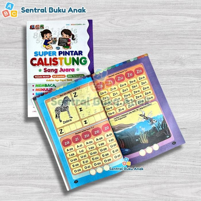 

[Paket Isi 3 Buku] Buku 60 Jam Pintar Baca Tanpa Dieja Calistung Jarimatika Full Color